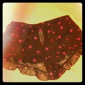 Forever 21 hearts lingerie shorts.